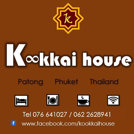 Kookkai House Vandrarhem Patong Exteriör bild