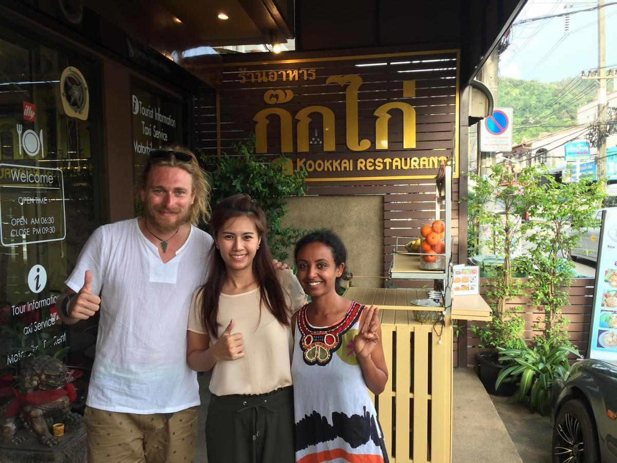 Kookkai House Vandrarhem Patong Exteriör bild