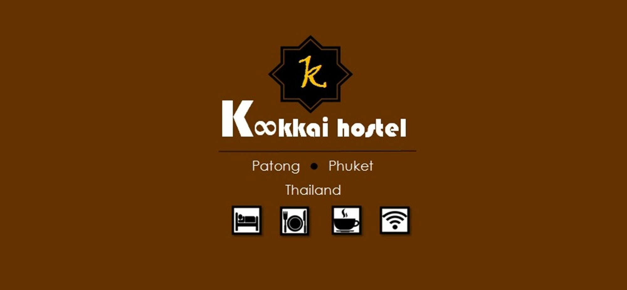 Kookkai House Vandrarhem Patong Exteriör bild